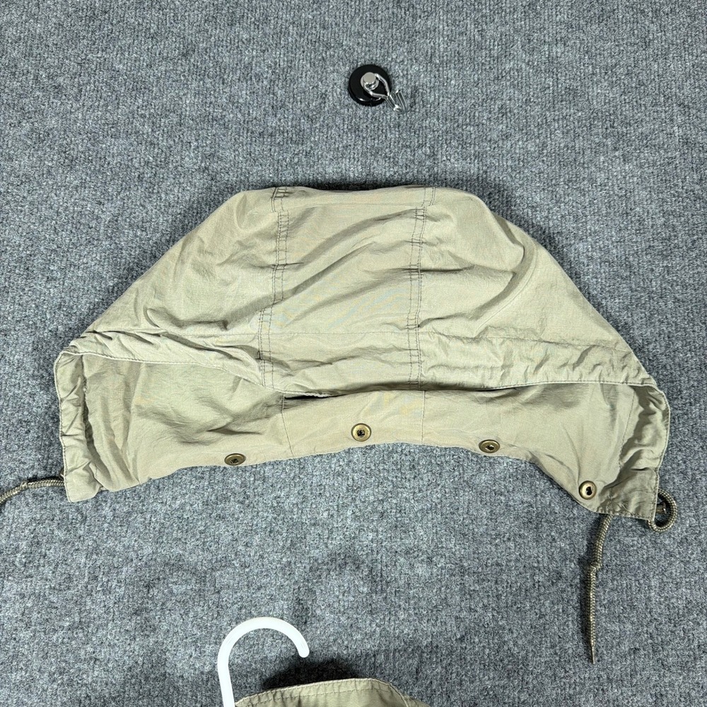 Northern Reflections Field Jacket Mens Small Vintage Khaki Tan Hooded Utility - Picture 9 of 15